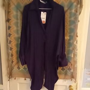 Zara Deep Purple Blouse